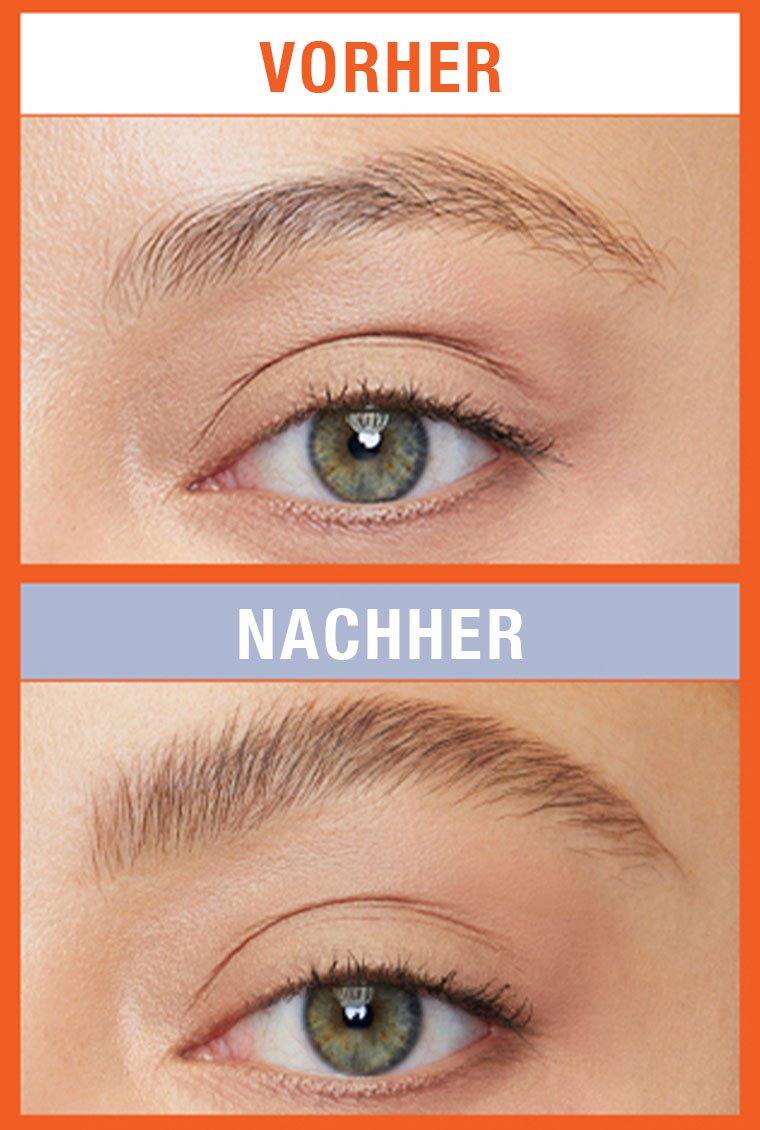 Anwendungsbeispiel des Tattoo Brow Lift