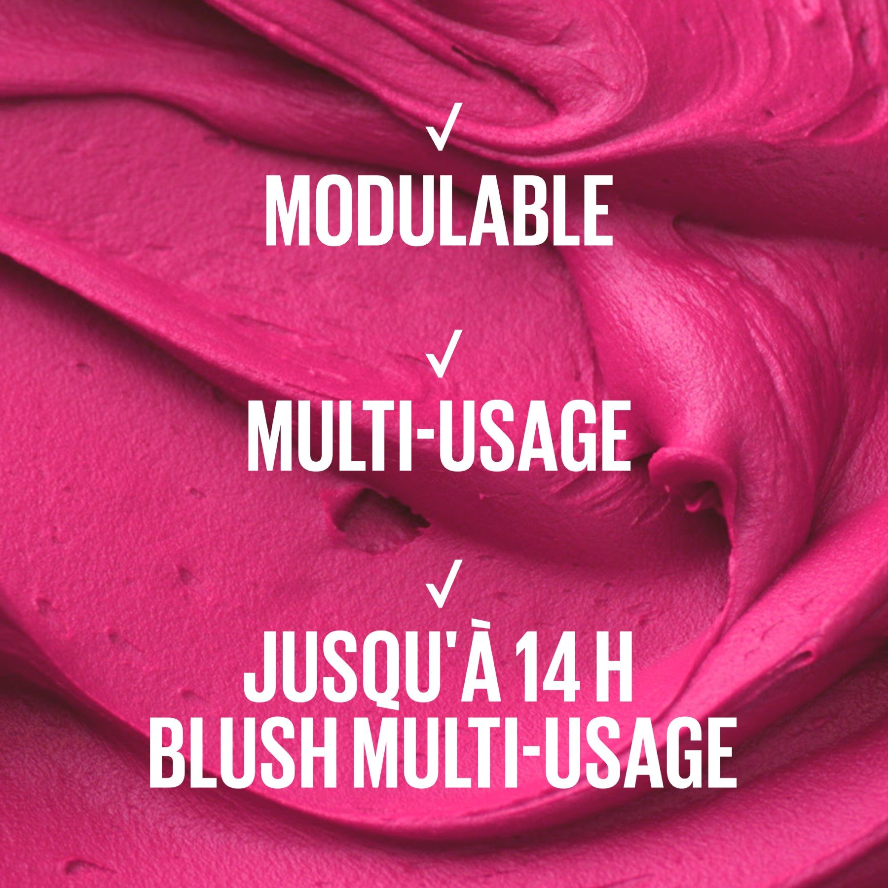 Intensité modulable – Jusqu‘à 14H de tenue – Ultra-pigmenté et facile à estomper