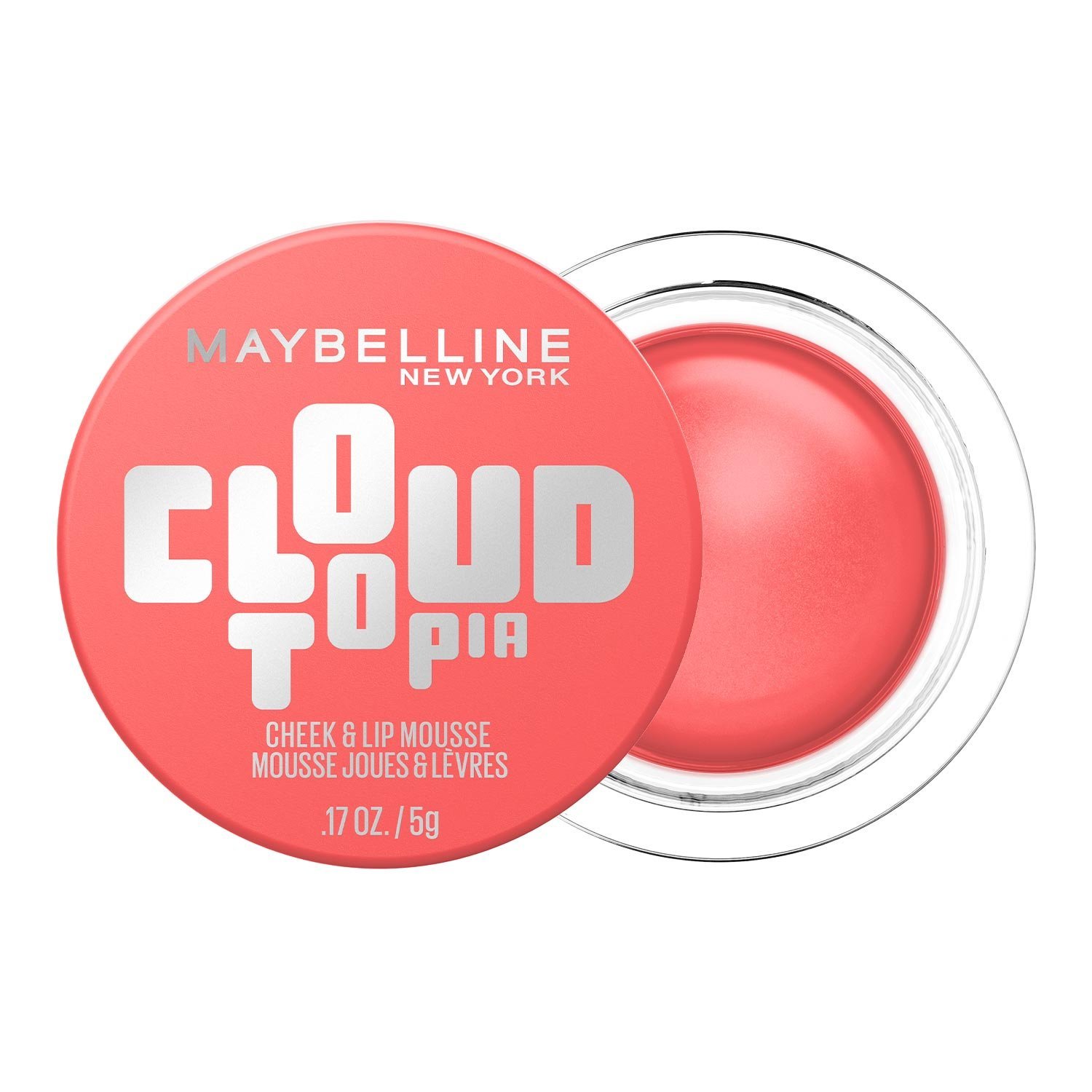 Pot ouvert de la mousse Cloudtopia