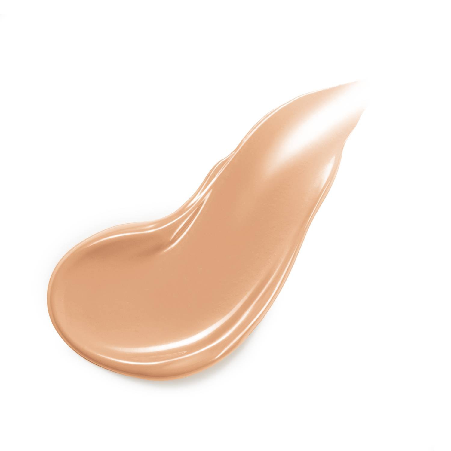Une noisette du fond de teint Lifter Plump & Glow sur fond blanc.