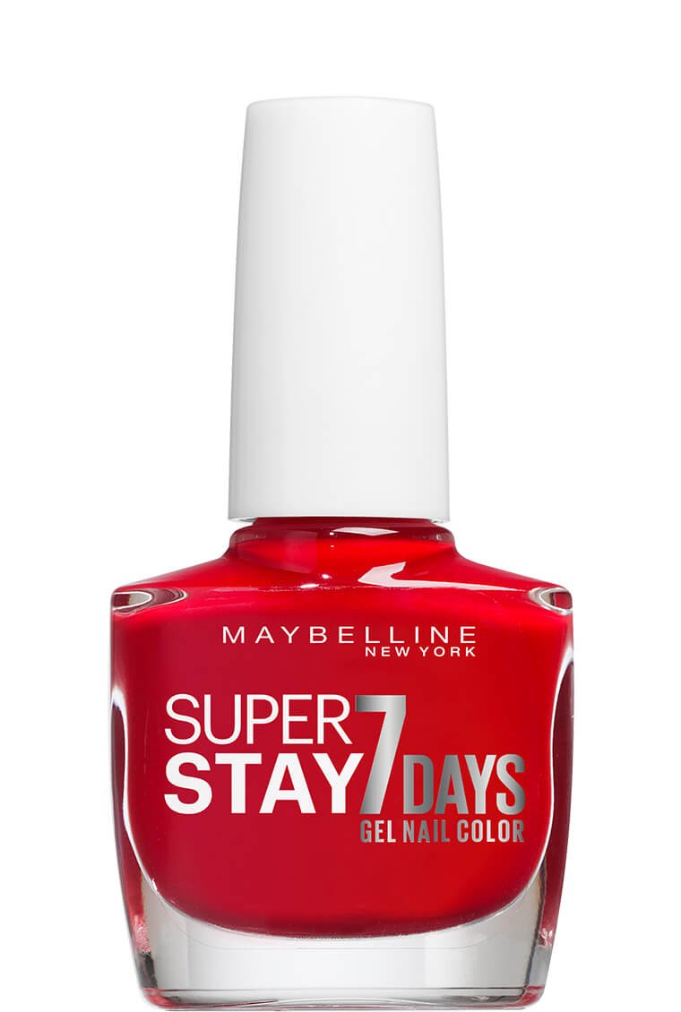 Soin des ongles Superstay Forever Strong 7 Days en teinte Passionate Red de Maybelline New York
