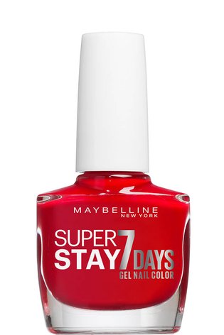 Soin des ongles Superstay Forever Strong 7 Days en teinte Passionate Red de Maybelline New York