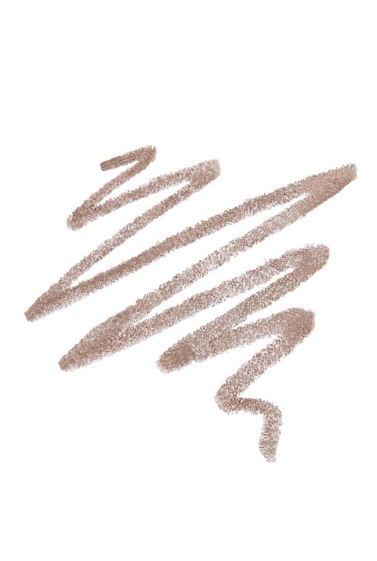Texturabbildung des Express Brow Shaping Pencil Augenbrauenstift in Shade Blonde von von Maybelline