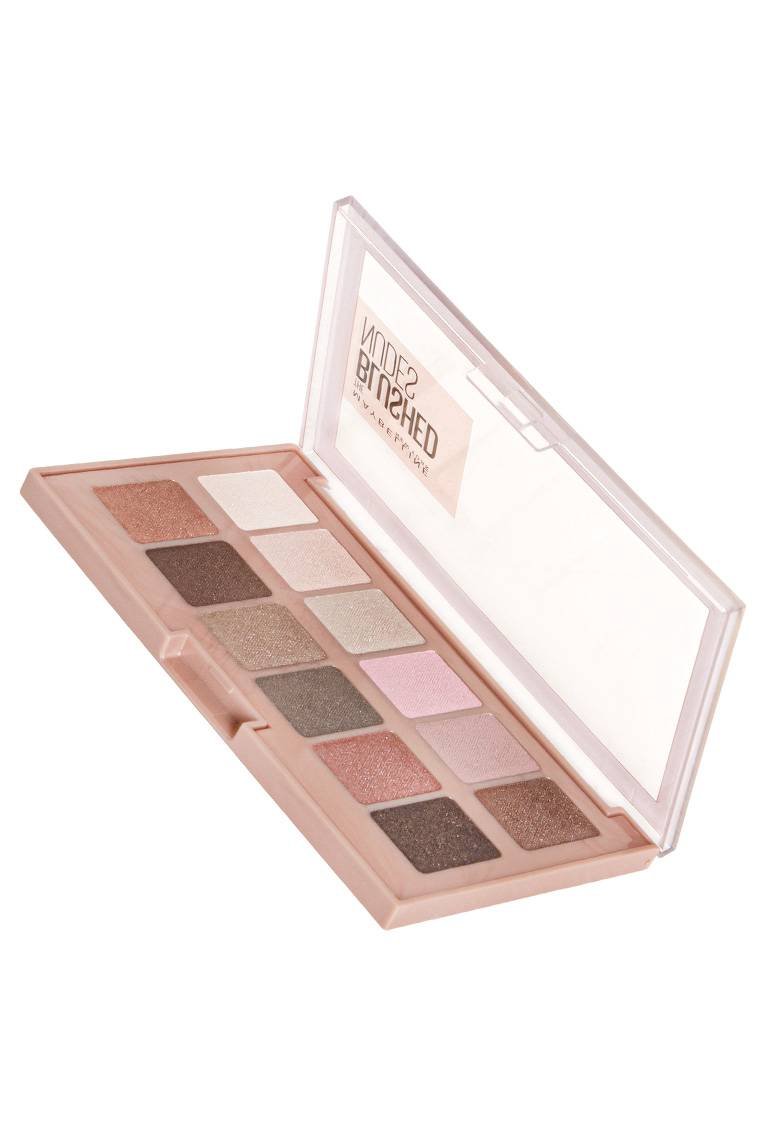 Produktabbildung des The Blushed Nudes Lidschatten Palette von Maybelline New York