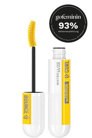 Produktabbildung der Colossal Curl Bounce Mascara in Very Black von Maybelline New York