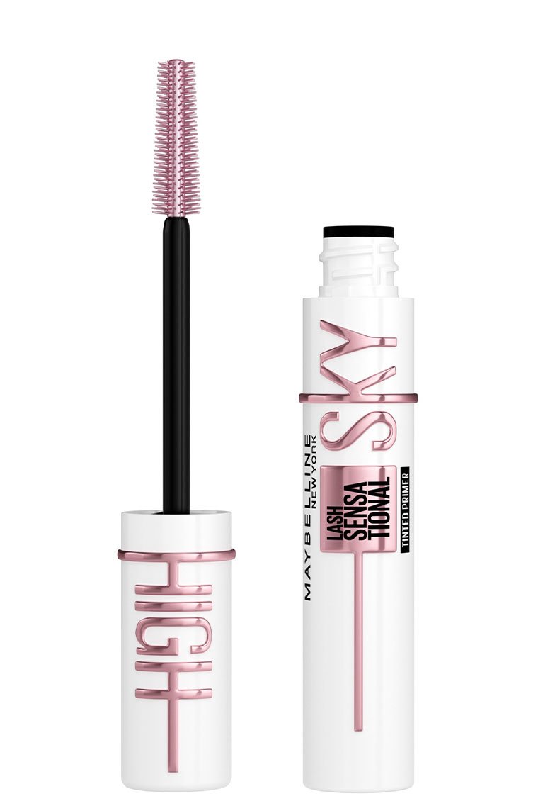 Produktabbildung des Lash Sensational Sky High Tinted Primer in Soft Black von Maybelline New York