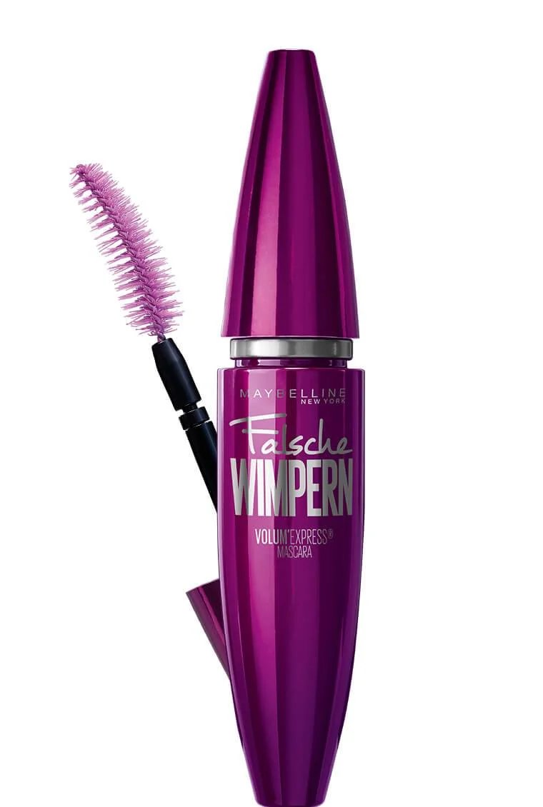 Produktabbildung der Volum' Express Falsche Wimpern Mascara in Very Black von Maybelline New York