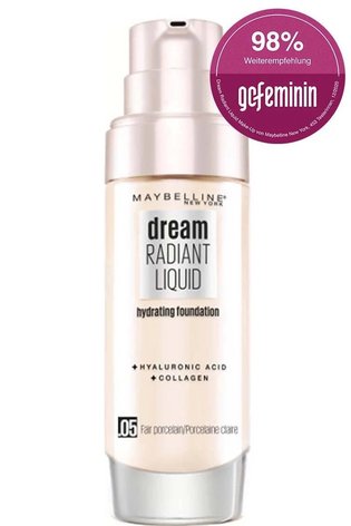 Produktabbildung des Dream Radiant Liquid Make-Up in Fair Porcelain von Maybelline New York