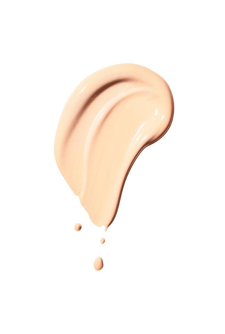 Texturabbildung des Dream Radiant Liquid Make-Up in Ivory von Maybelline New York
