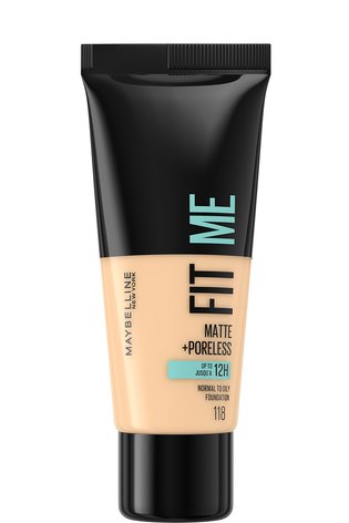 Produktabbildung des Fit Me! Matte + Poreless Make-Up in Light Beige von Maybelline New York
