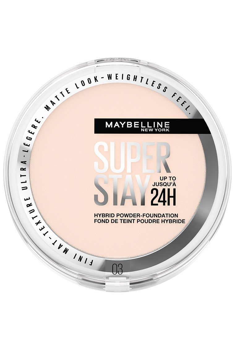 Produktabbildung des Super Stay 2-in-1 Hybrides Puder Make-Up in 03 von Maybelline New York