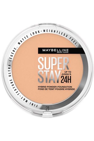 Produktabbildung des Super Stay 2-in-1 Hybrides Puder Make-Up in 21 von Maybelline New York