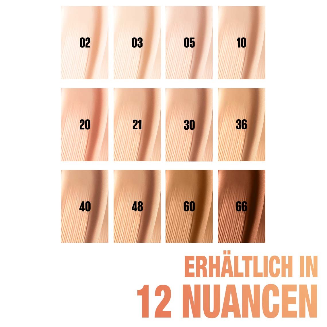 shade range