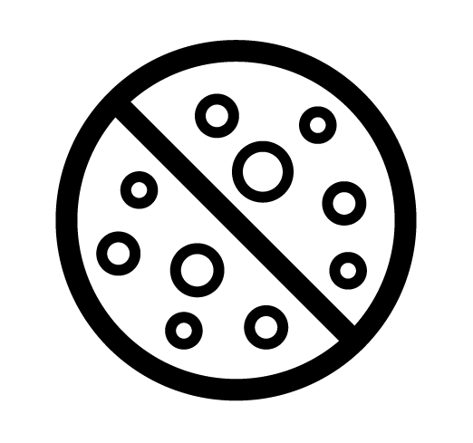 Nicht Kommedogen Kein Verstopfen der Poren